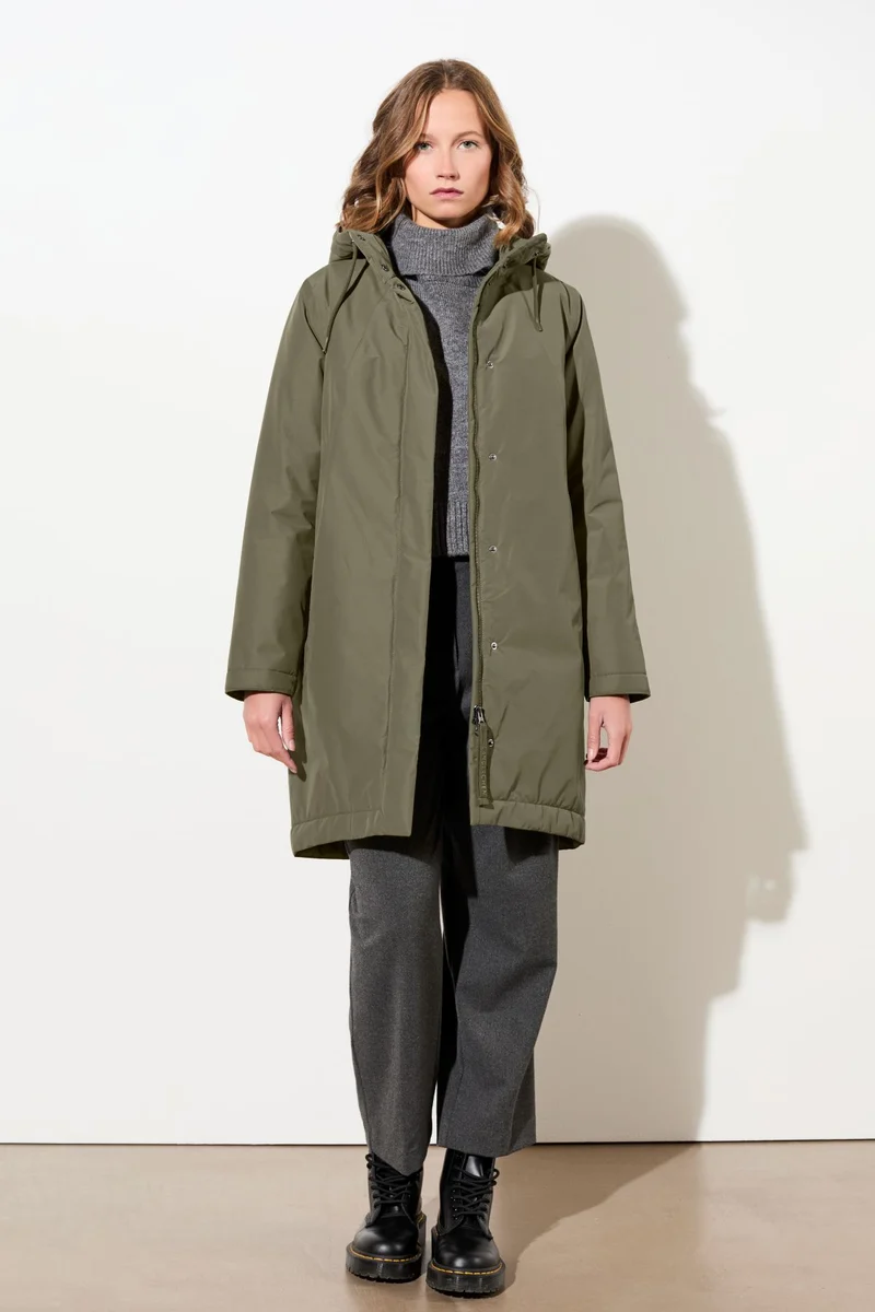 Wattierter Parka leicht tailliert (Sencha)