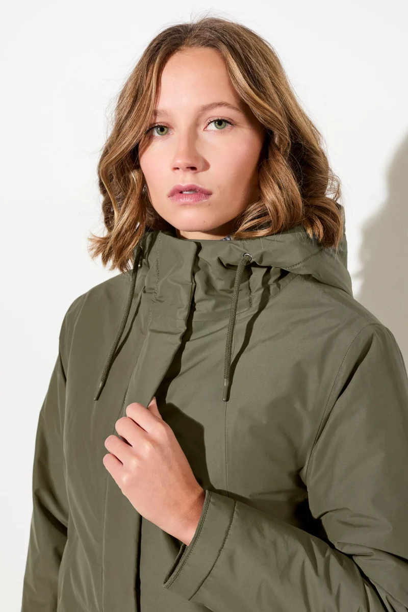 Wattierter Parka leicht tailliert (Sencha)
