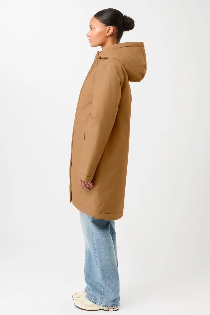 Wattierter Parka leicht tailliert (Oak)