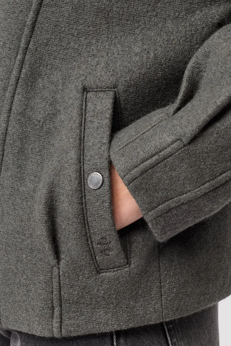 Oversize Blouson wattiert (Platinum)