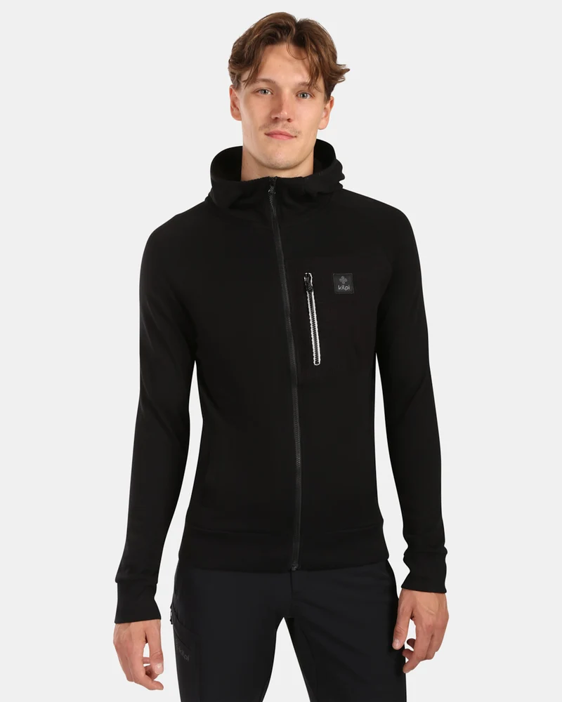 Stylischer und bequemer Kapuzenpullover aus Baumwolle Kilpi BALU-M