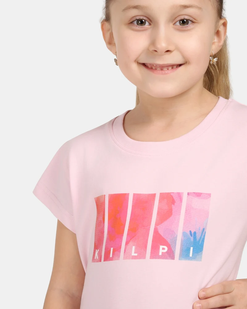 Baumwoll-T-Shirt für Mädchen Kilpi ALBION-JG