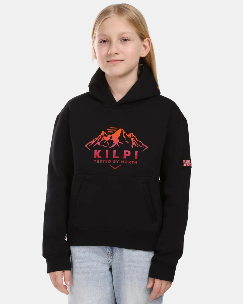 Kapuzenpullover aus Baumwolle für Mädchen Kilpi NORTHEN-JG