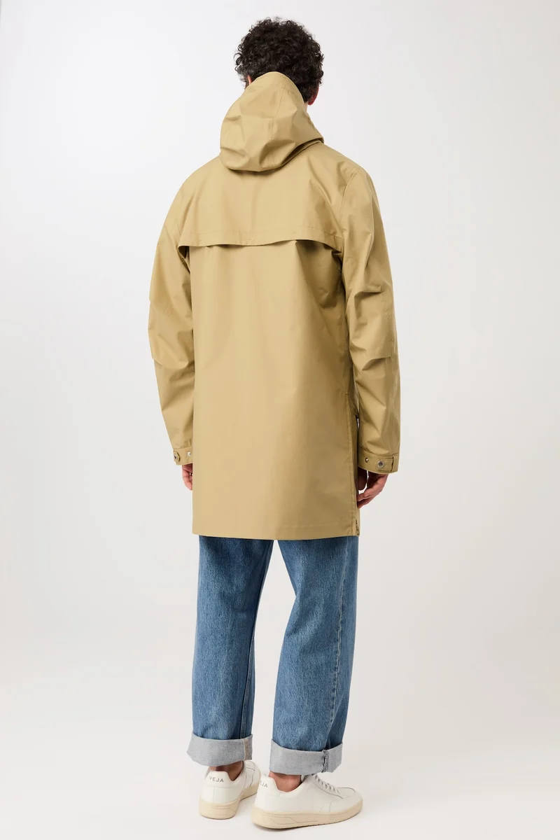 Regenparka mit seitlichen Reißverschlüssen am Saum (Breeze)