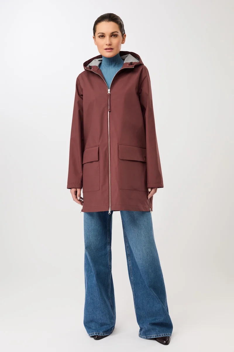 Bestseller Regenjacke aus Bio-Baumwolle (Rubywood)