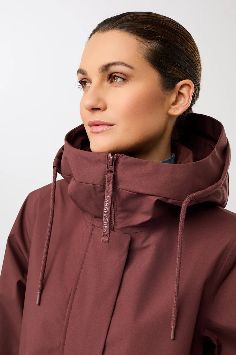 Langer Parka mit Leistentasche (Rubywood)