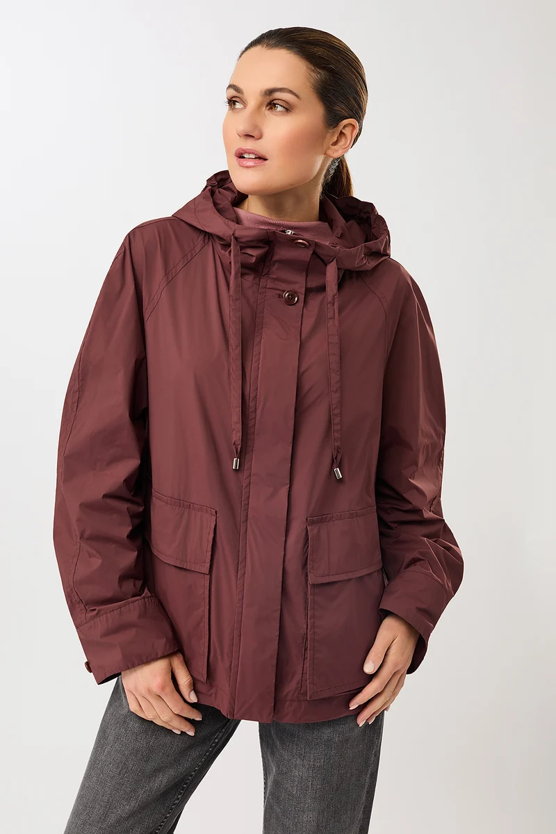 Modische Kapuzenjacke mit großen Taschen (Rubywood)