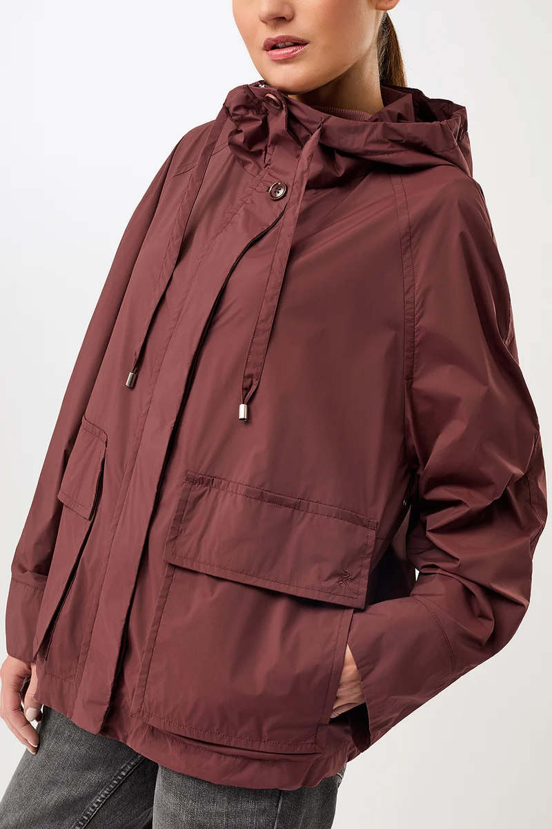 Modische Kapuzenjacke mit großen Taschen (Rubywood)