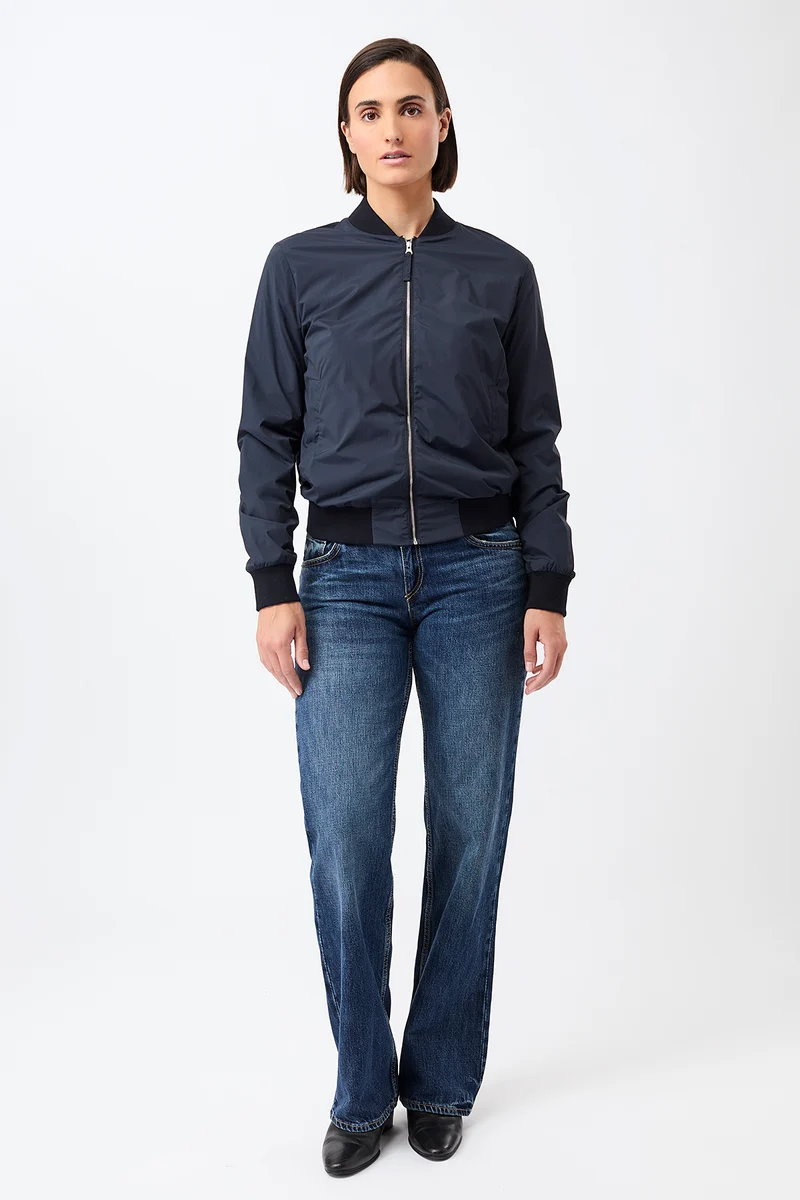 Bestseller Blouson mit Netzfutter (Navy)