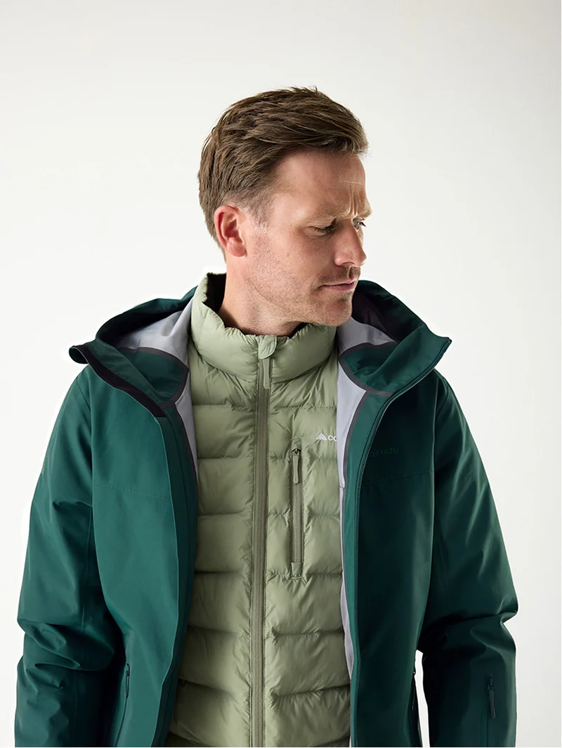 Alpine Shell Jacket Forest Green | Men
