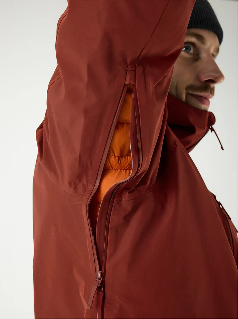 Alpine Shell Jacket Russet Red | Men