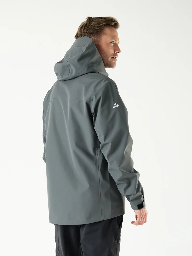 Alpine Shell Jacket Mid Grey | Men