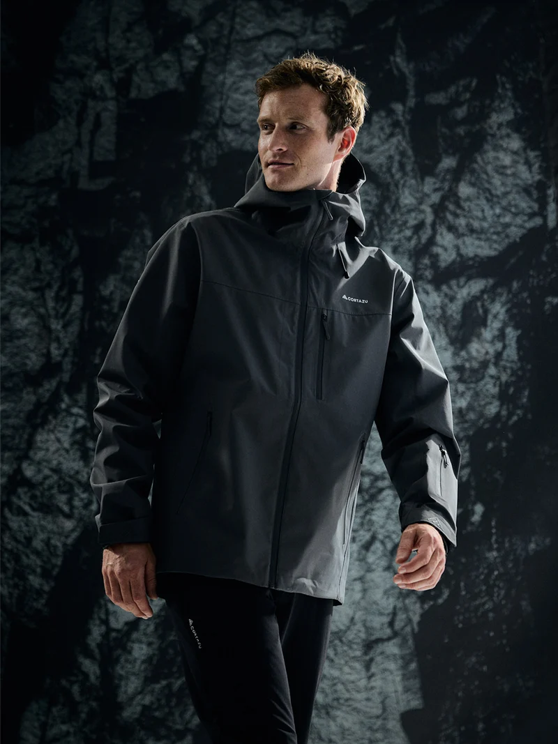 Alpine Shell Jacket Mid Grey | Men