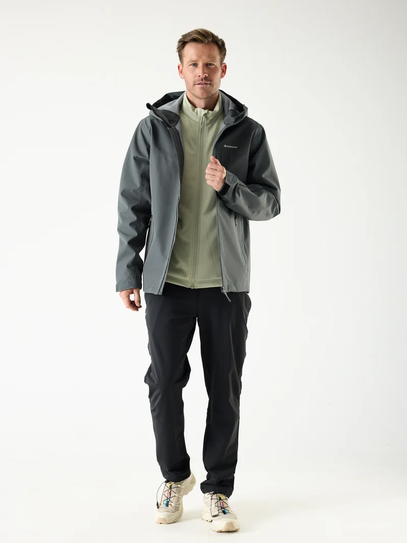 Alpine Shell Jacket Mid Grey | Men
