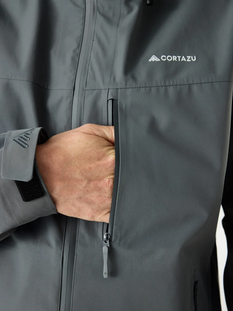 Alpine Shell Jacket Mid Grey | Men