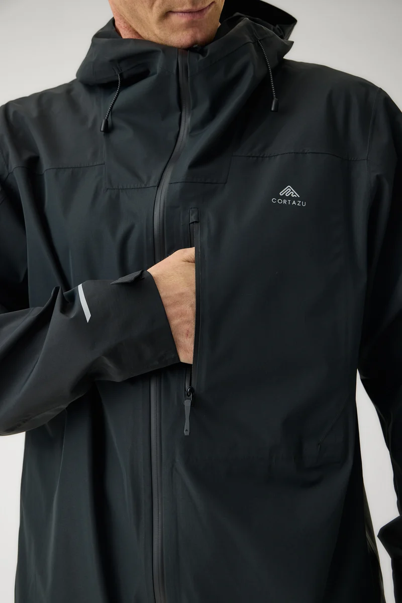 Aero Rain Jacket Black | Men