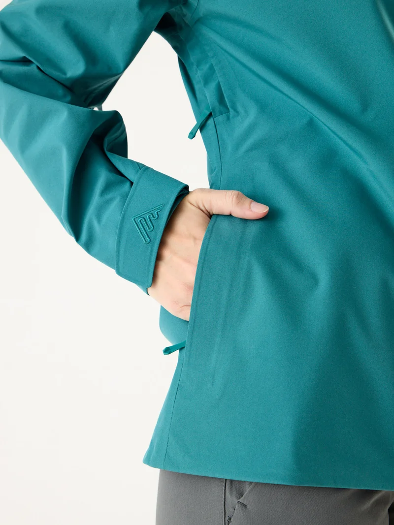 AR Hardshell Jacket Teal | Women