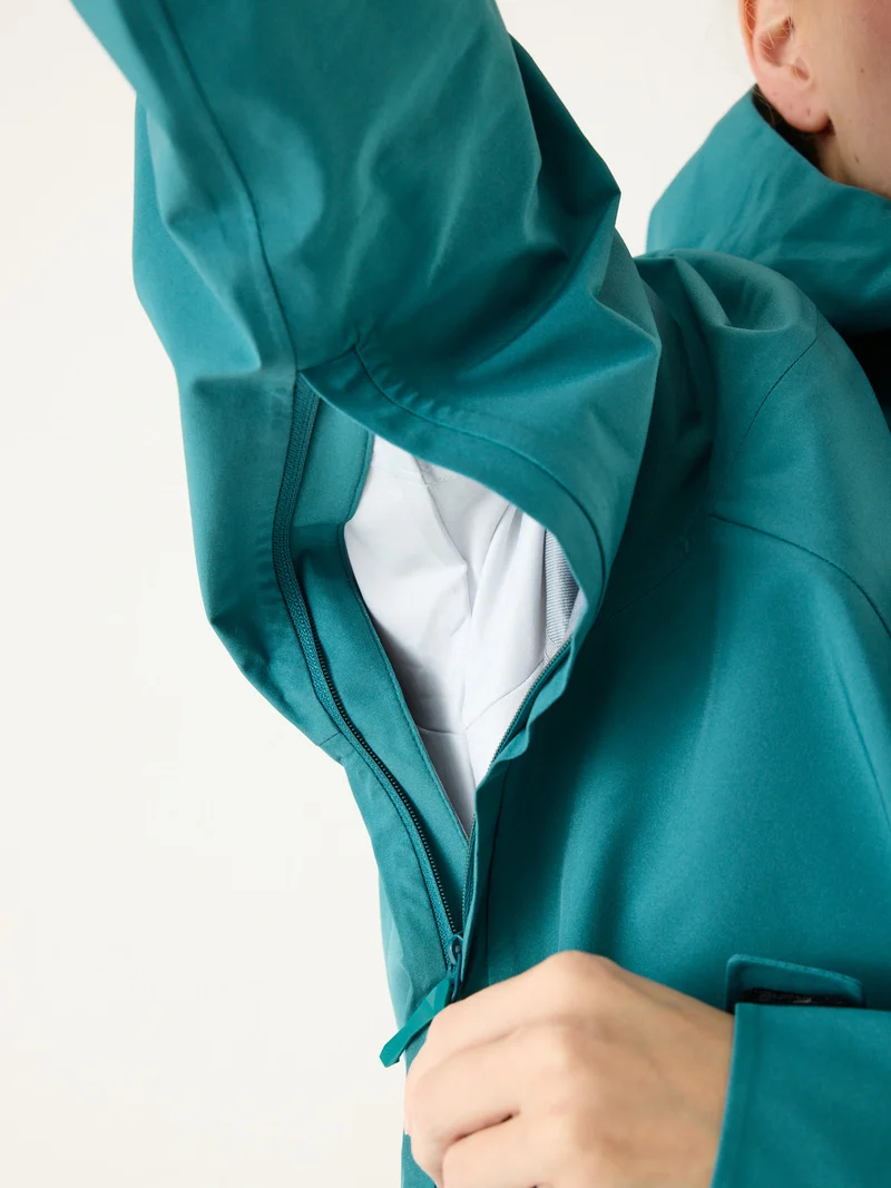 AR Hardshell Jacket Teal | Women