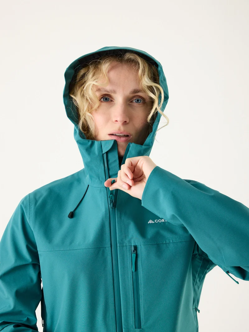 AR Hardshell Jacket Teal | Women