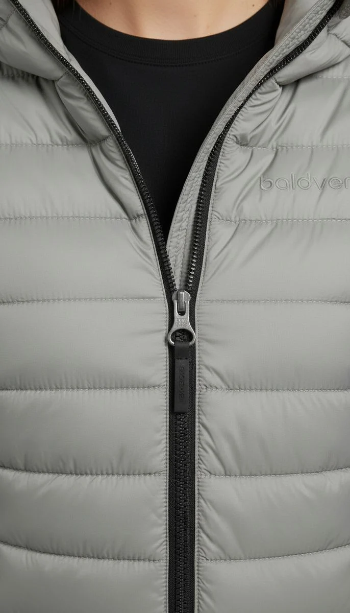 Black Crevice Damen Steppjacke