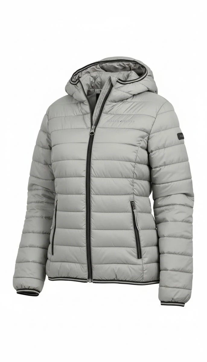 Black Crevice Damen Steppjacke