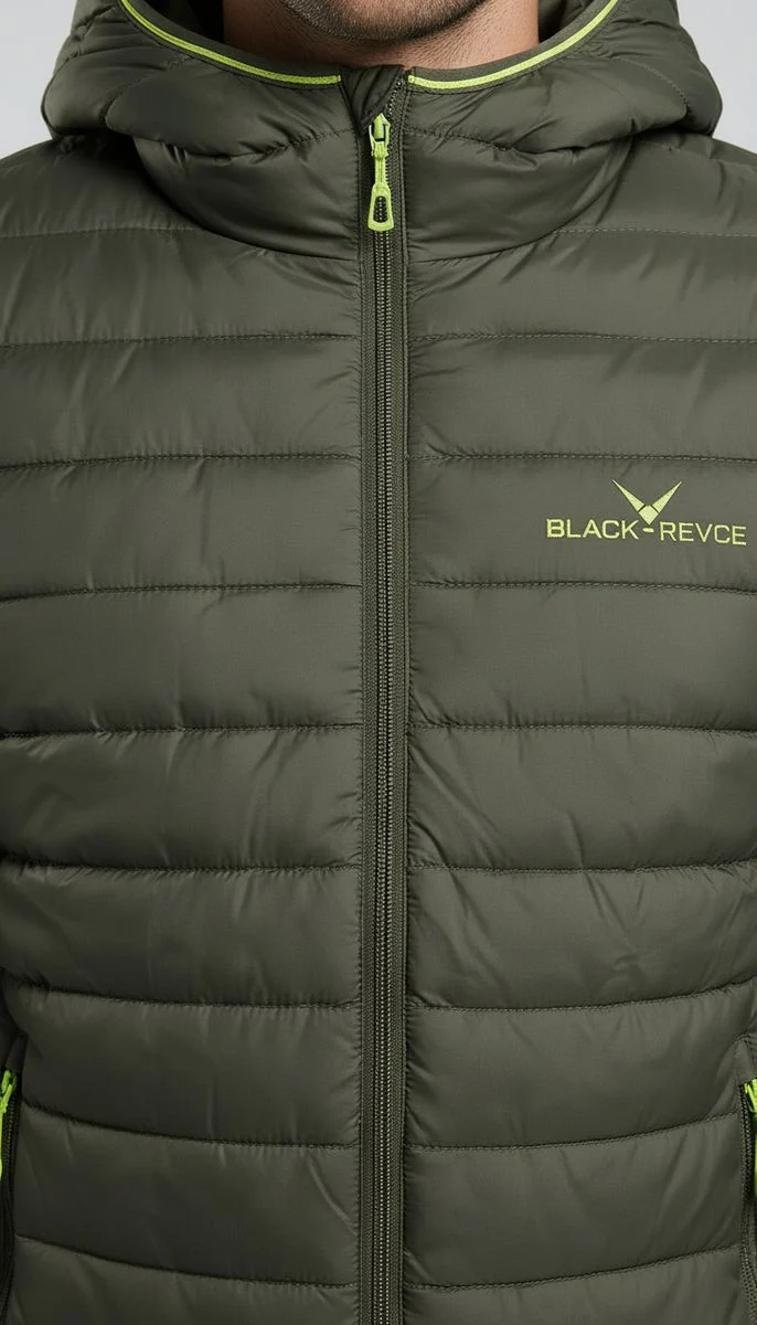 Black Crevice Herren Steppjacke