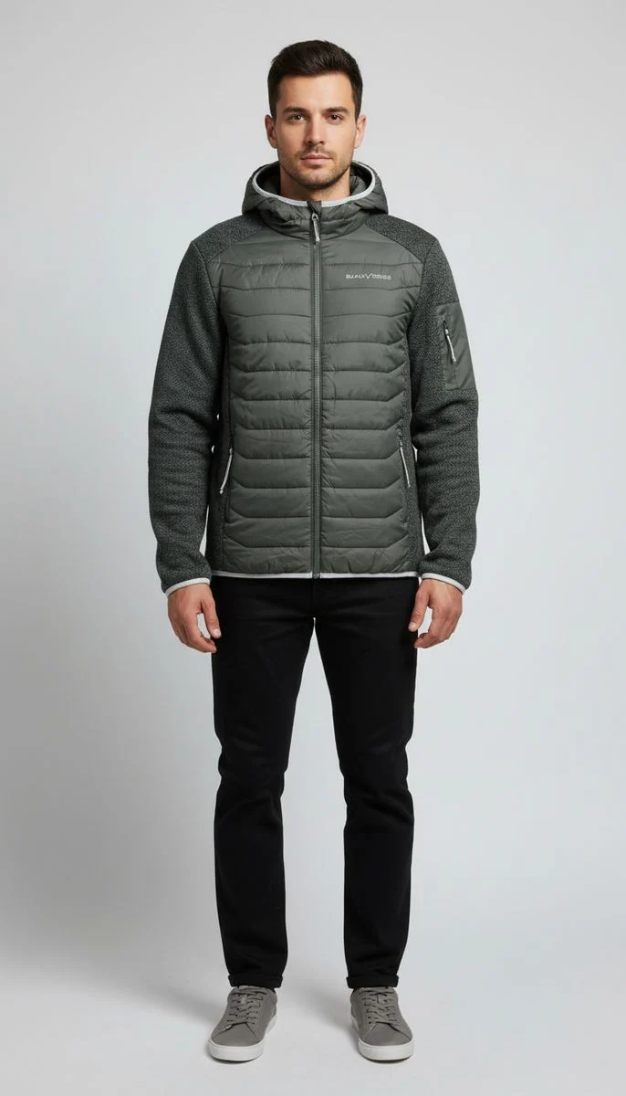 Black Crevice Herren Hybridjacke