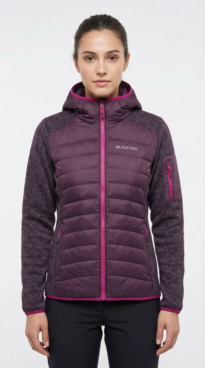 Black Crevice Damen Hybridjacke