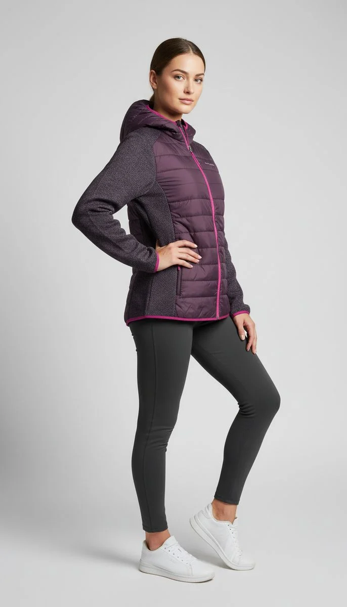 Black Crevice Damen Hybridjacke
