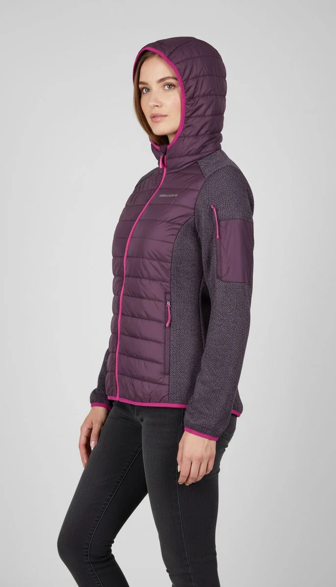 Black Crevice Damen Hybridjacke