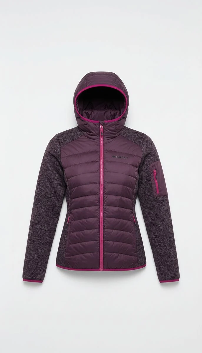 Black Crevice Damen Hybridjacke