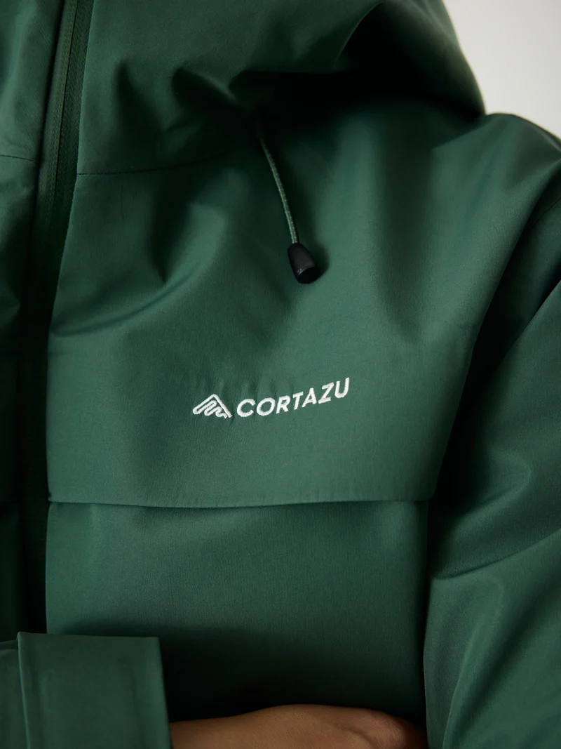 Delta INS Hardshell Jacket 10M Dark Green | Women