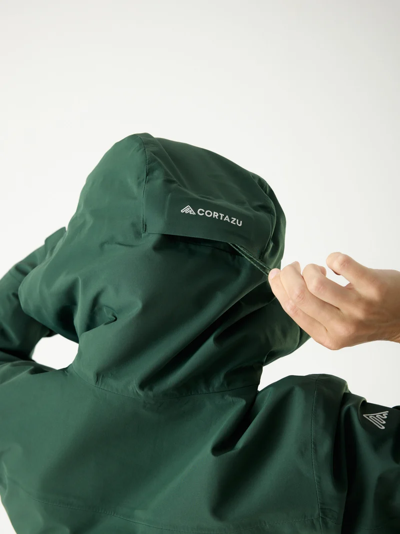 Delta INS Hardshell Jacket 10M Dark Green | Women