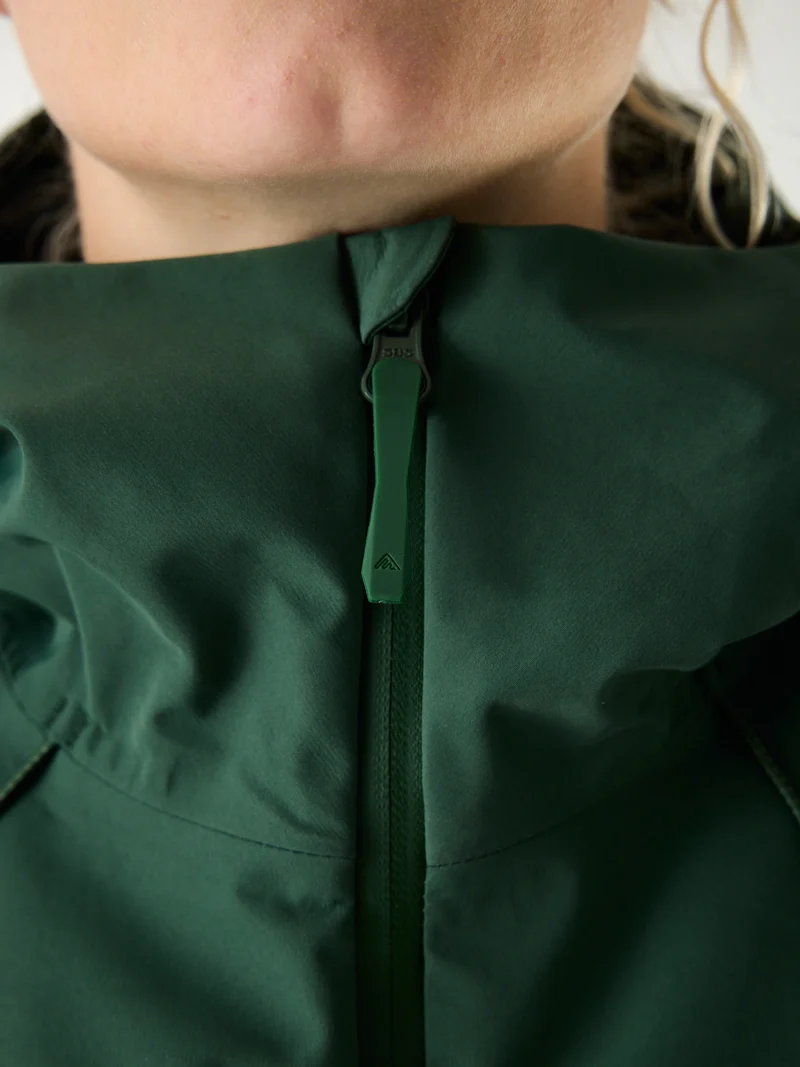 Delta INS Hardshell Jacket 10M Dark Green | Women