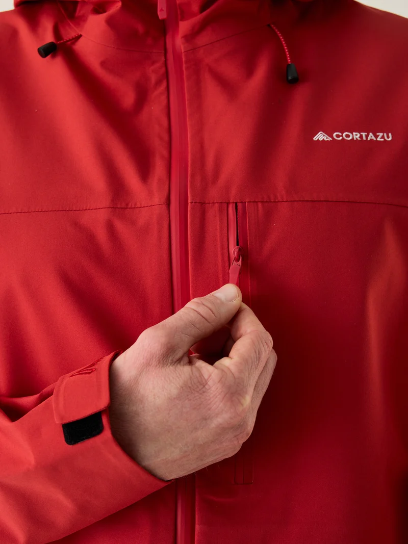 AR Hardshell Jacket Red | Men