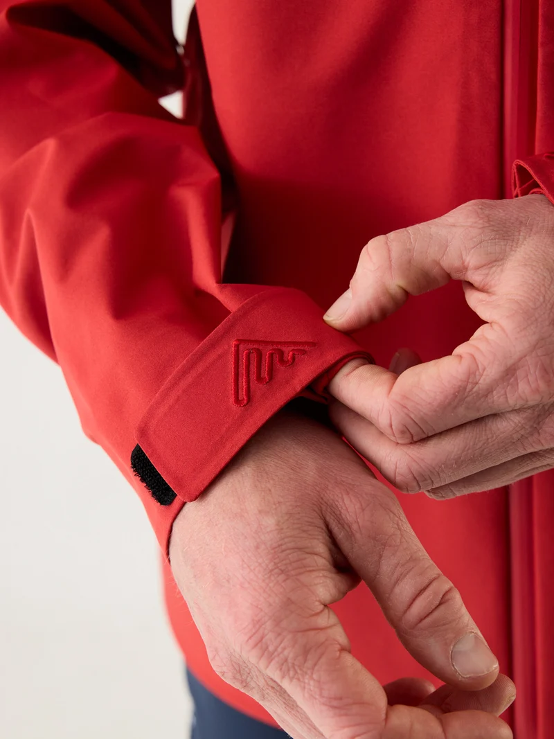 AR Hardshell Jacket Red | Men