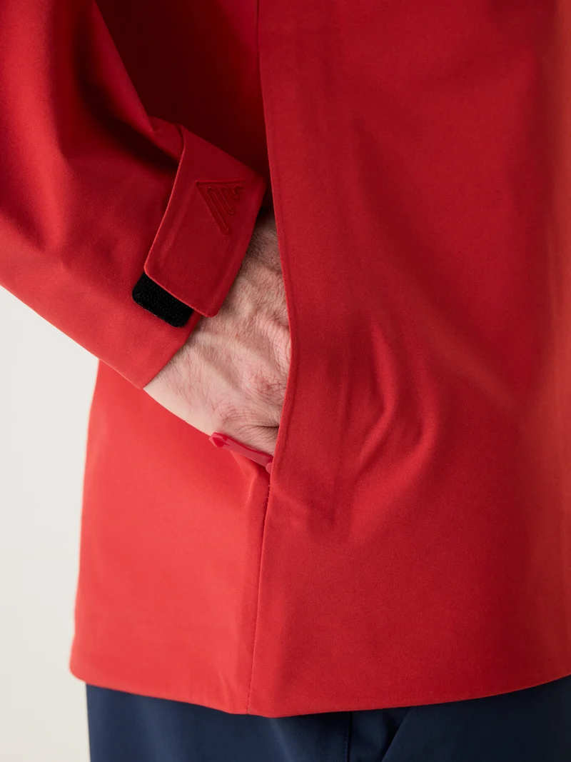 AR Hardshell Jacket Red | Men
