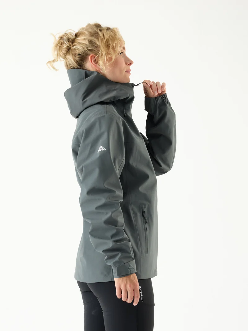 AW Hardshell Jacket 10M Mid Grey | Women