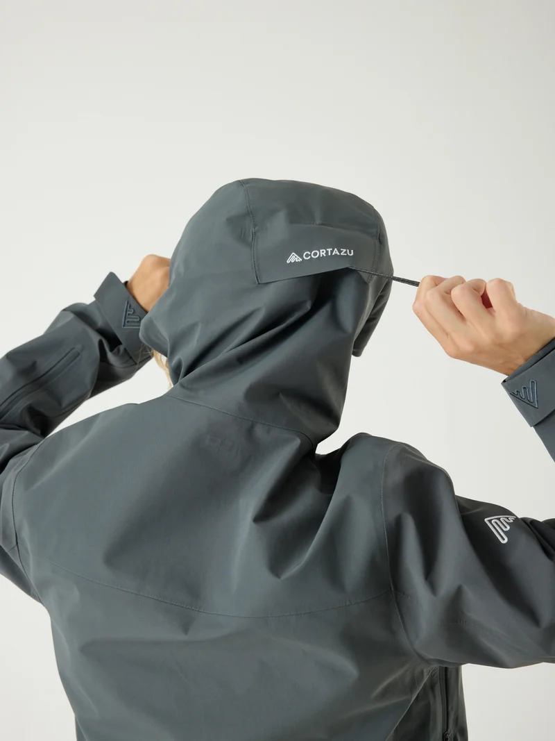 AW Hardshell Jacket 10M Mid Grey | Women