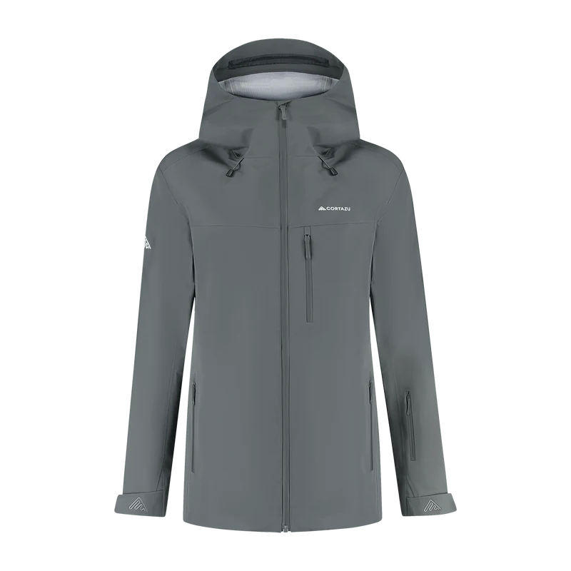 AW Hardshell Jacket 10M Mid Grey | Women