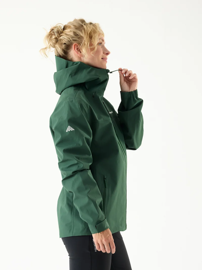 AW Hardshell Jacket 10M Dark Green | Women