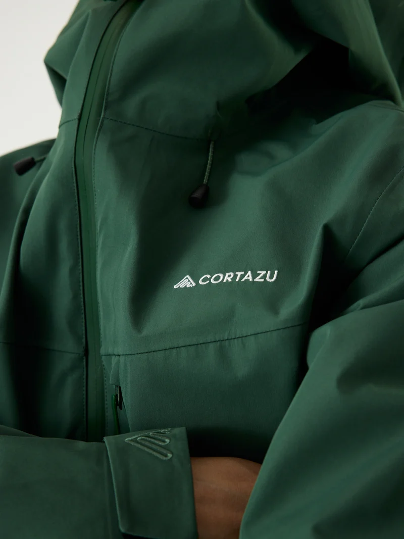 AW Hardshell Jacket 10M Dark Green | Women