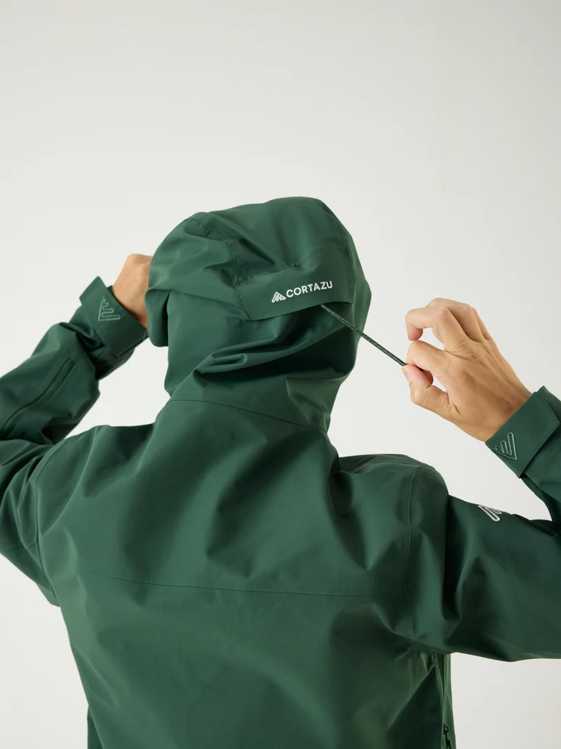 AW Hardshell Jacket 10M Dark Green | Women
