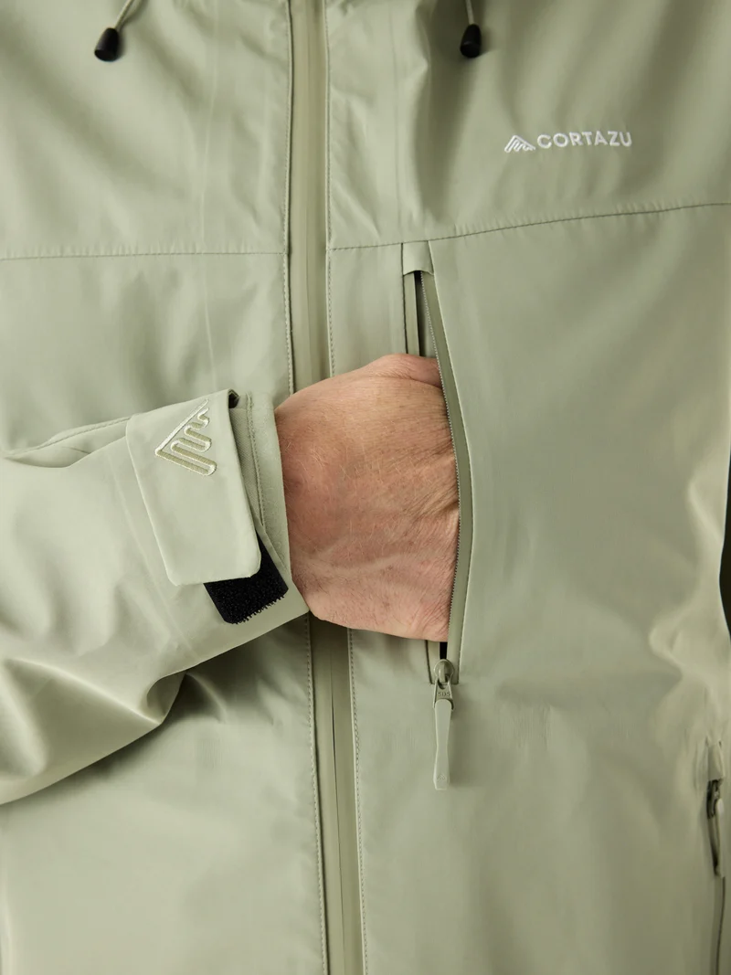 Alpine Shell Jacket Olive | Men
