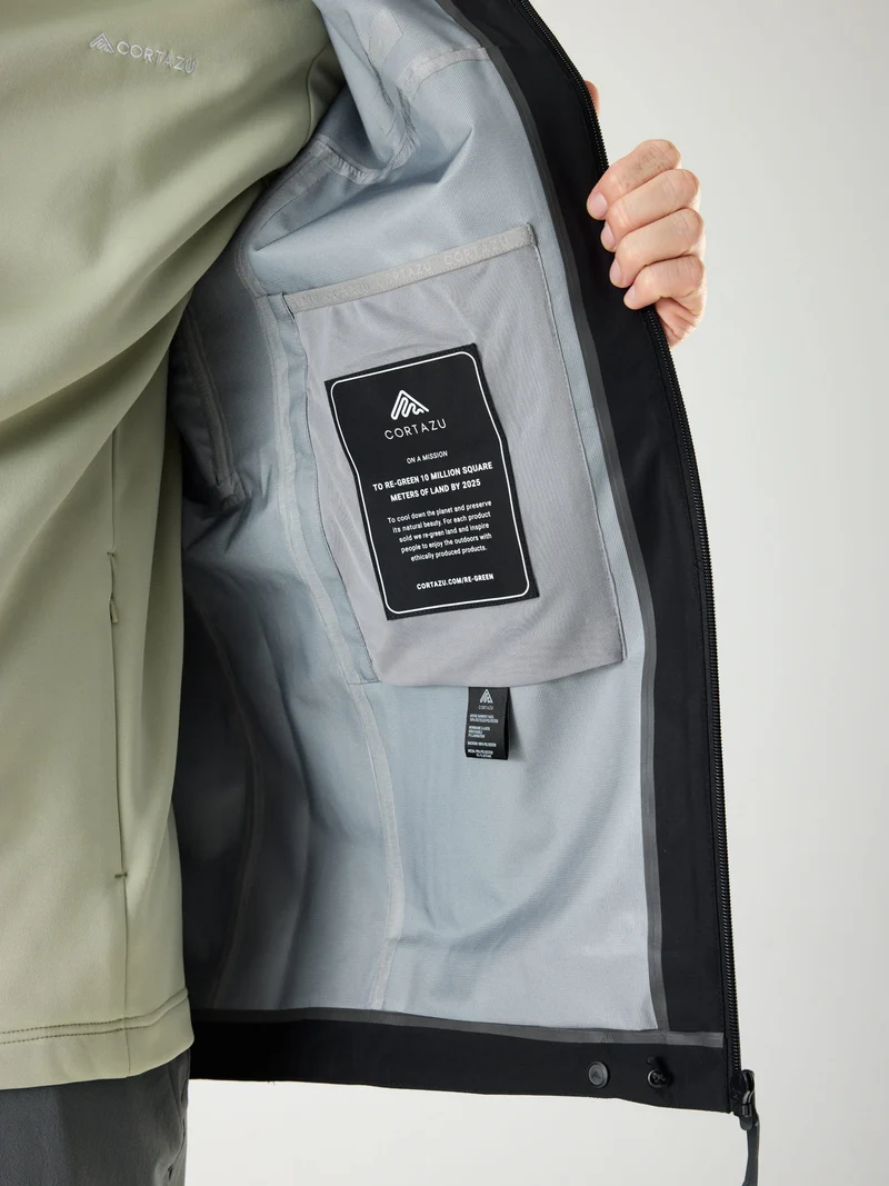 Alpine Shell Jacket Black | Men