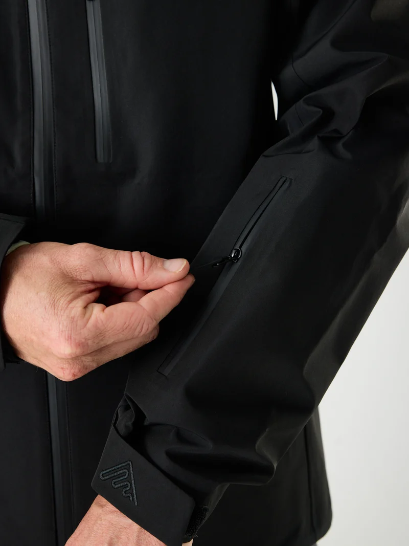 Alpine Shell Jacket Black | Men