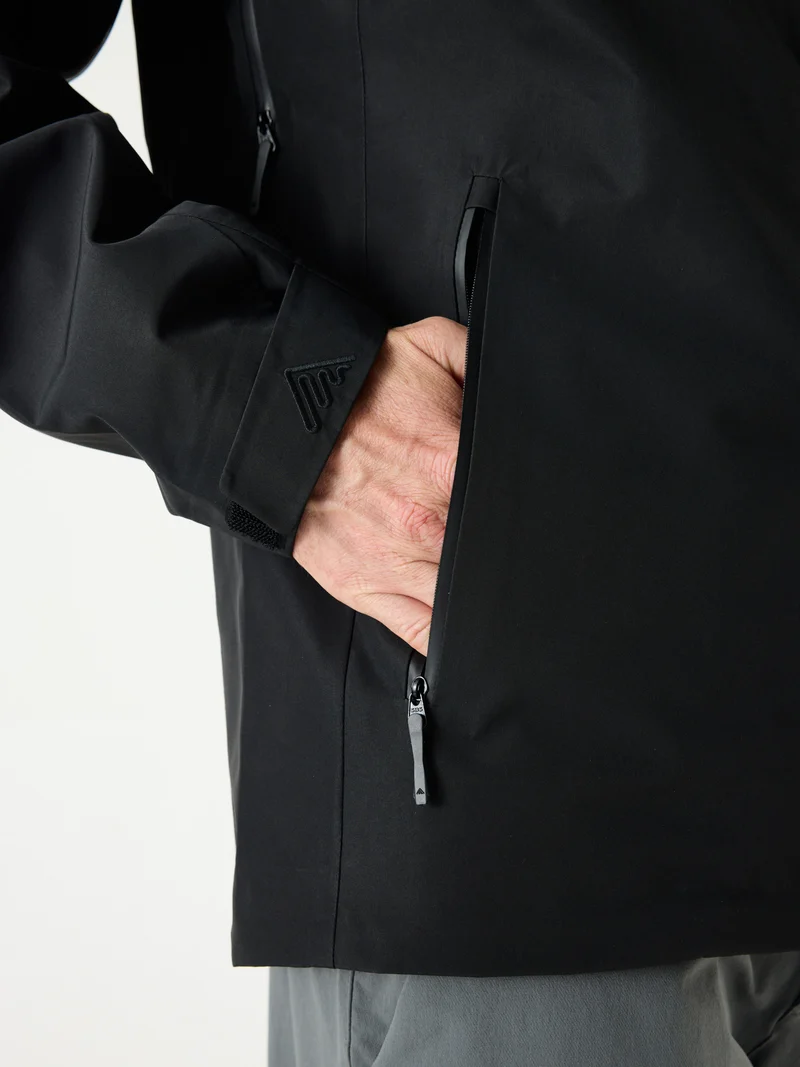 Alpine Shell Jacket Black | Men