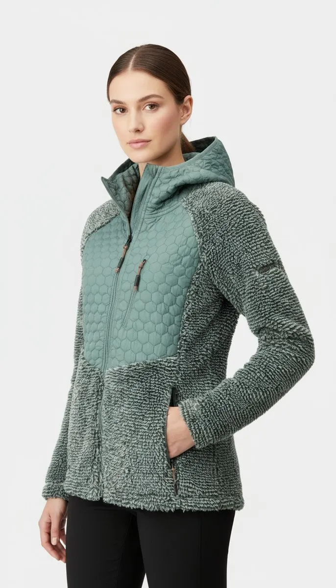 LPO Damen Hybridjacke Fedora mit Fleeceeinsätzen