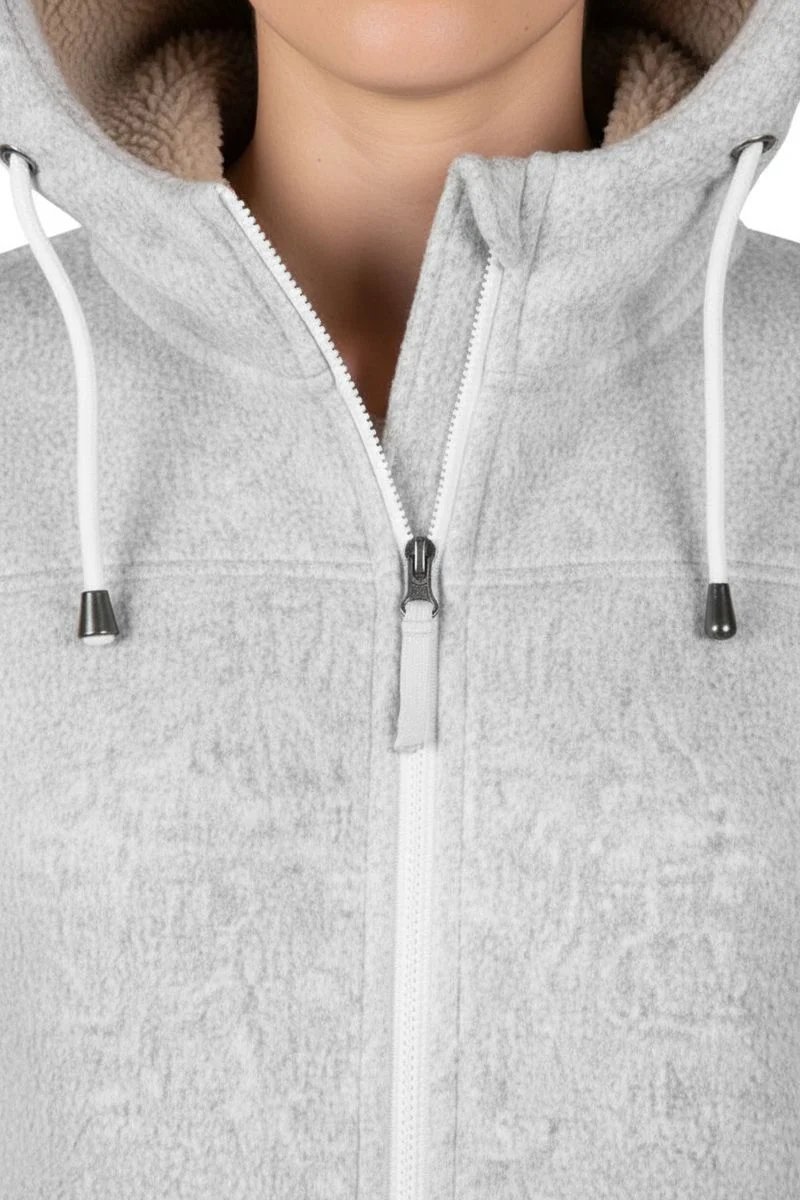 Blue Wave Damen Strickfleecemantel Naomi
