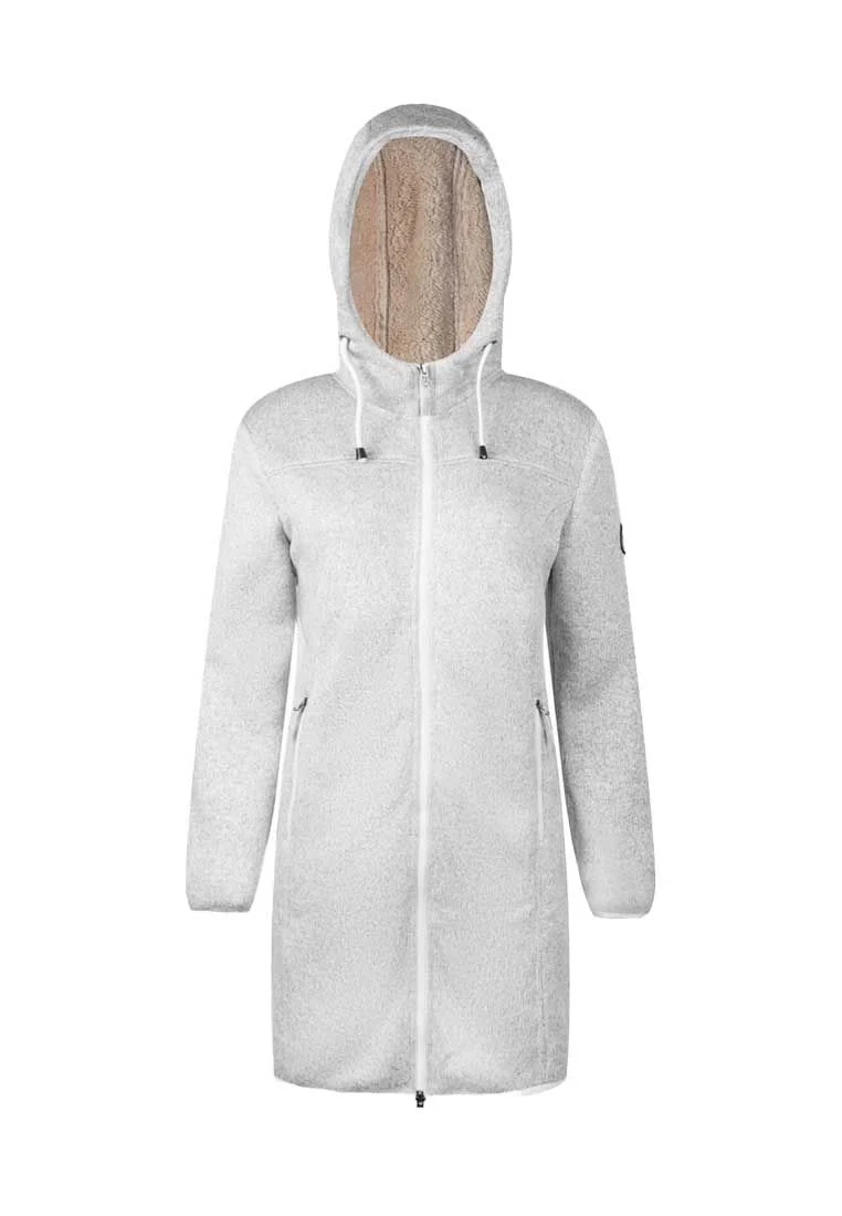 Blue Wave Damen Strickfleecemantel Naomi